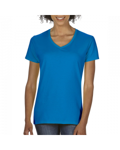 5V00L Gildan Ladies V-Neck T-Shirt