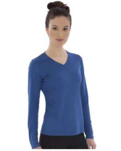 L3520LS ATC Pro Team Long Sleeve V-Neck Ladies Tee